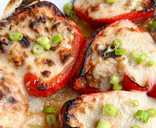 You Won't Believe They're Vegan Veggie Stuffed Peppers