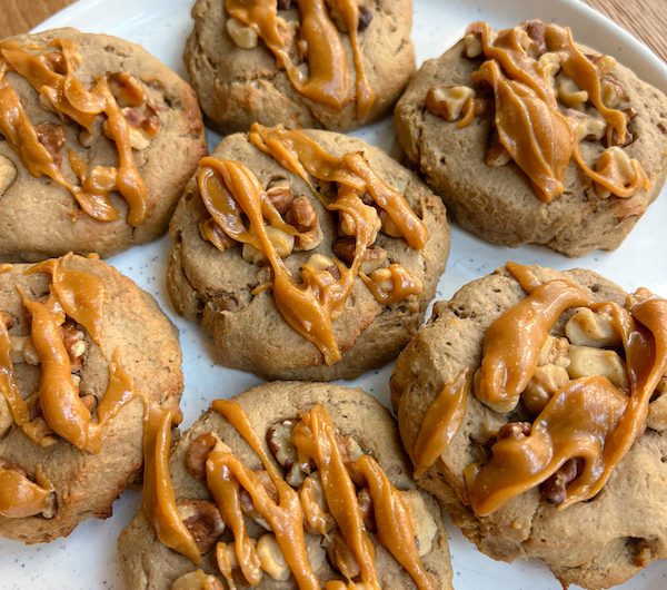 Vegan and Gluten-Free Banana Walnut Protein Cookies