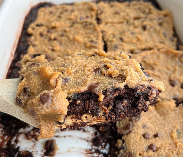 Soft-Baked Vegan Brookie Oatmeal