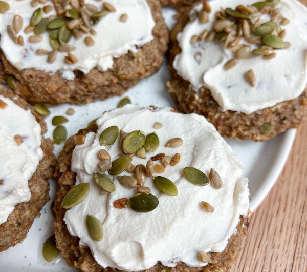 Happy Hormone Quinoa Banana Bread Plant-Based Cookies