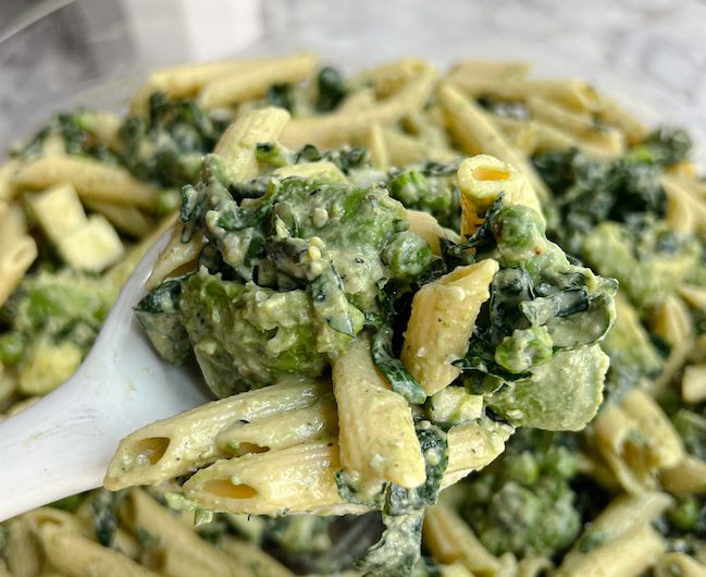 Protein-Packed Green Goddess Pasta Salad