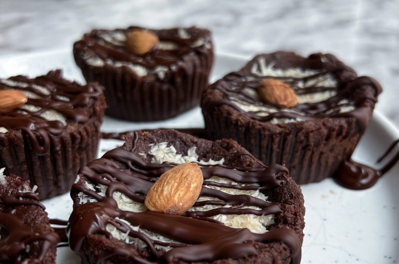 No Bake Almond Joy Cups