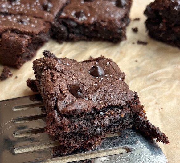 Amazingly Vegan and Gluten-Free Flourless Brownies