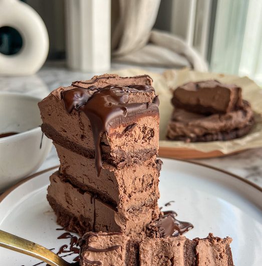 Unreal Plant Based Chocolate Protein Cheesecake