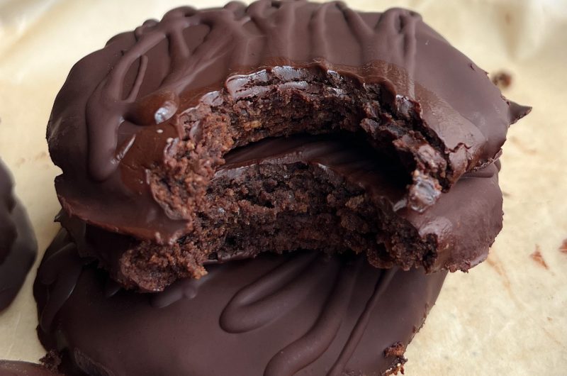 Healthier Vegan and Gluten Free Thin Mint Cookies