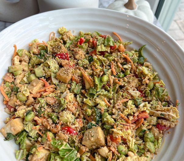 Plant-Based Veggie Crunch Protein Salad