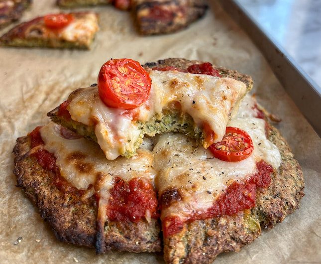 Unreal Healthy Plant-Based Gluten-Free Broccoli Pizzas