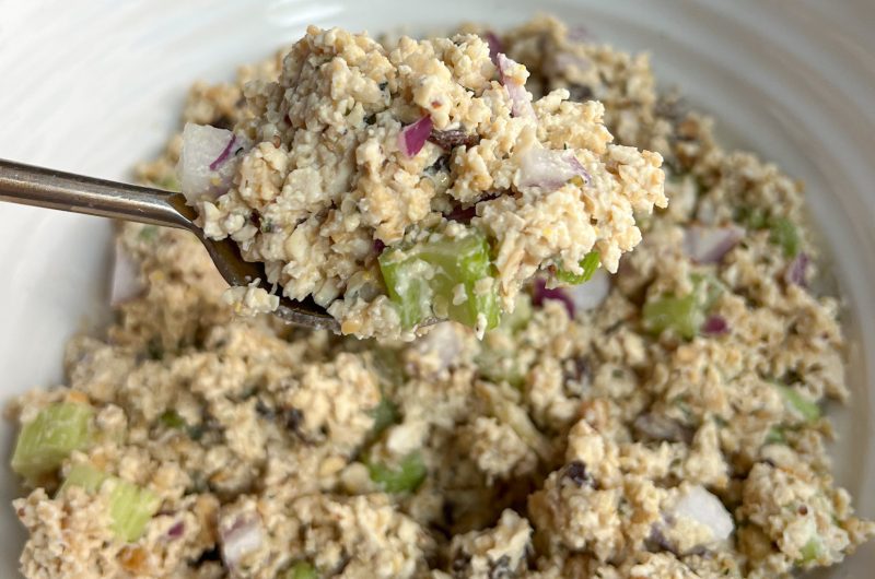 High Protein Plant-Based Snacking Salad