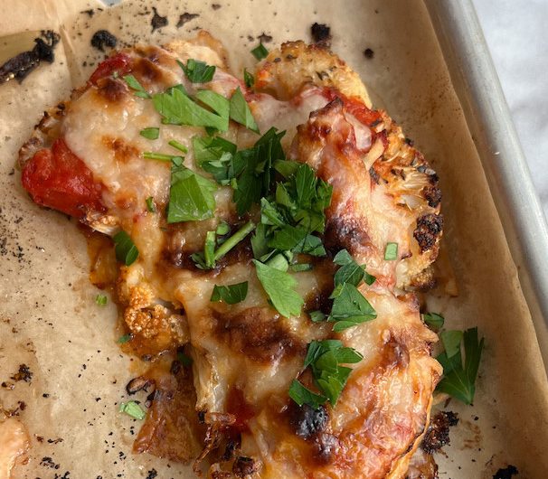 Low Carb Pizza Cauliflower Steaks