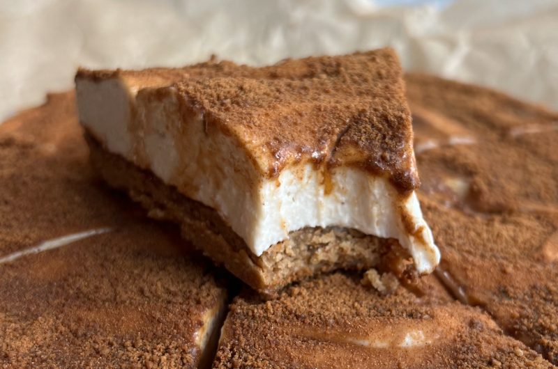 Incredibly Vegan No Bake Snickerdoodle Cheesecake
