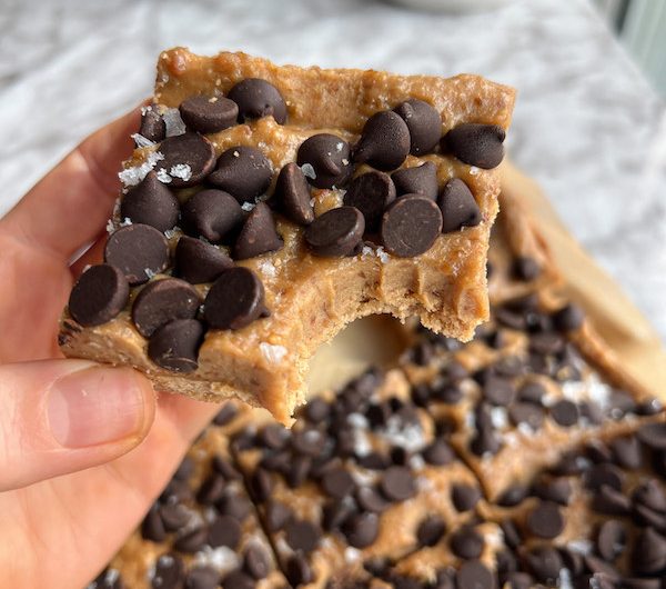 Gluten-Free Vegan Peanut Butter Chocolate Date Bars