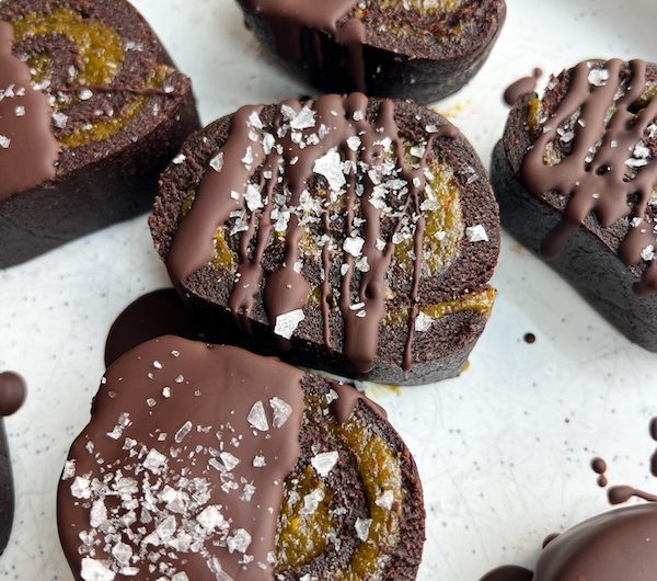 No Bake Dubai Chocolate Inspired Rolls