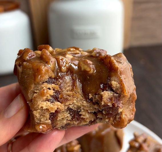 Sticky Pecan No Bake Cinnamon Rolls