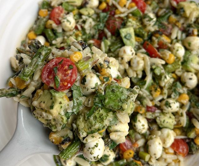 Vibrant and Nourishing Spring Inspired Orzo Salad