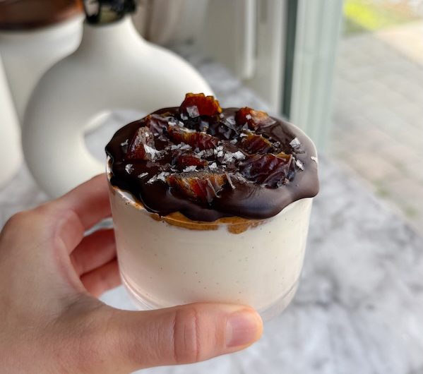 Single Serving Protein Cheesecake Almond Butter Cup