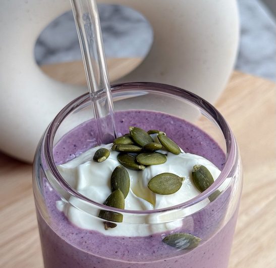 Berry Seed Cycling Smoothie (Hormone-Friendly + Delicious)