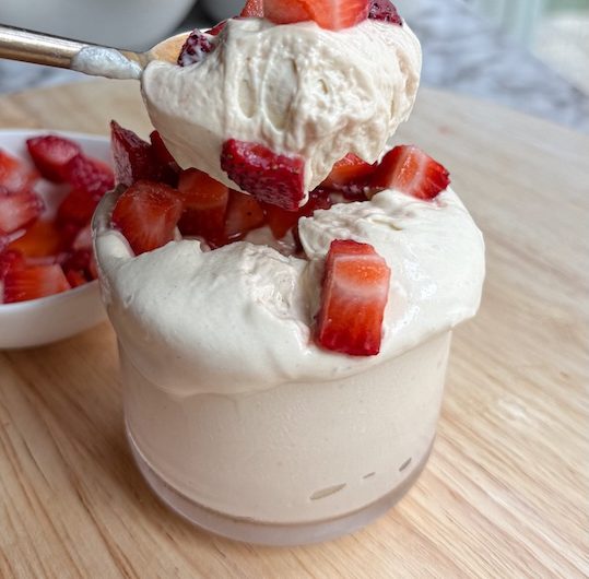 Healthy Protein Cheesecake Fluff