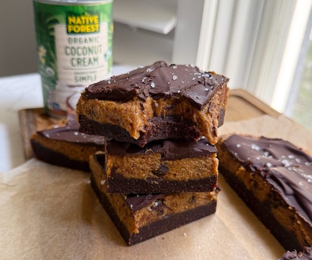 Obsession-Worthy No Bake Pumpkin Spice Cookie Dough Bars