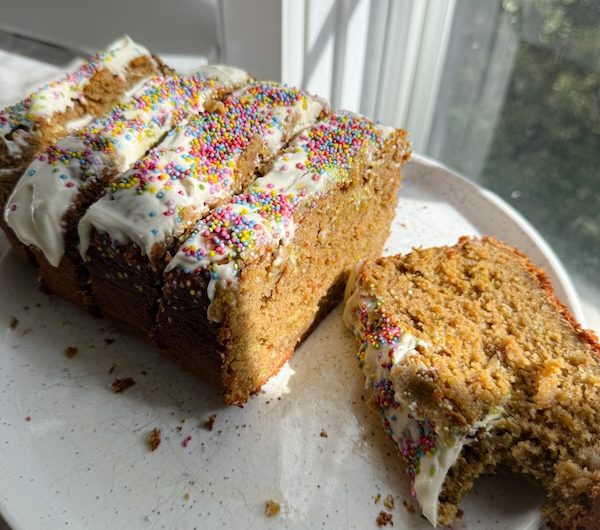 Delicious Gluten-Free Funfetti Banana Loaf