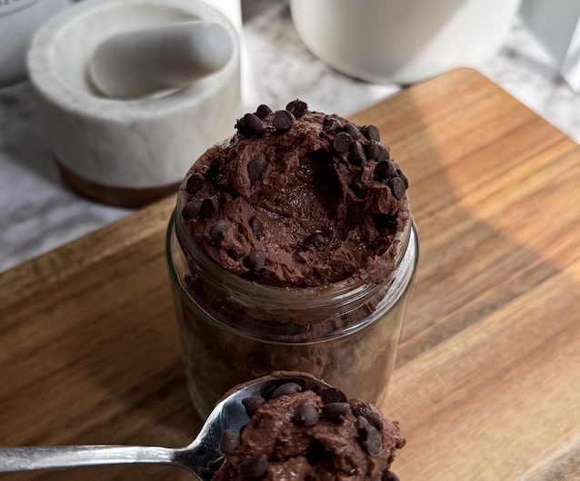 The Creamiest Brownie Batter Cottage Cheese Cookie Dough