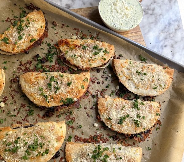Lightened Up High Protein Crispy Black Bean Tacos