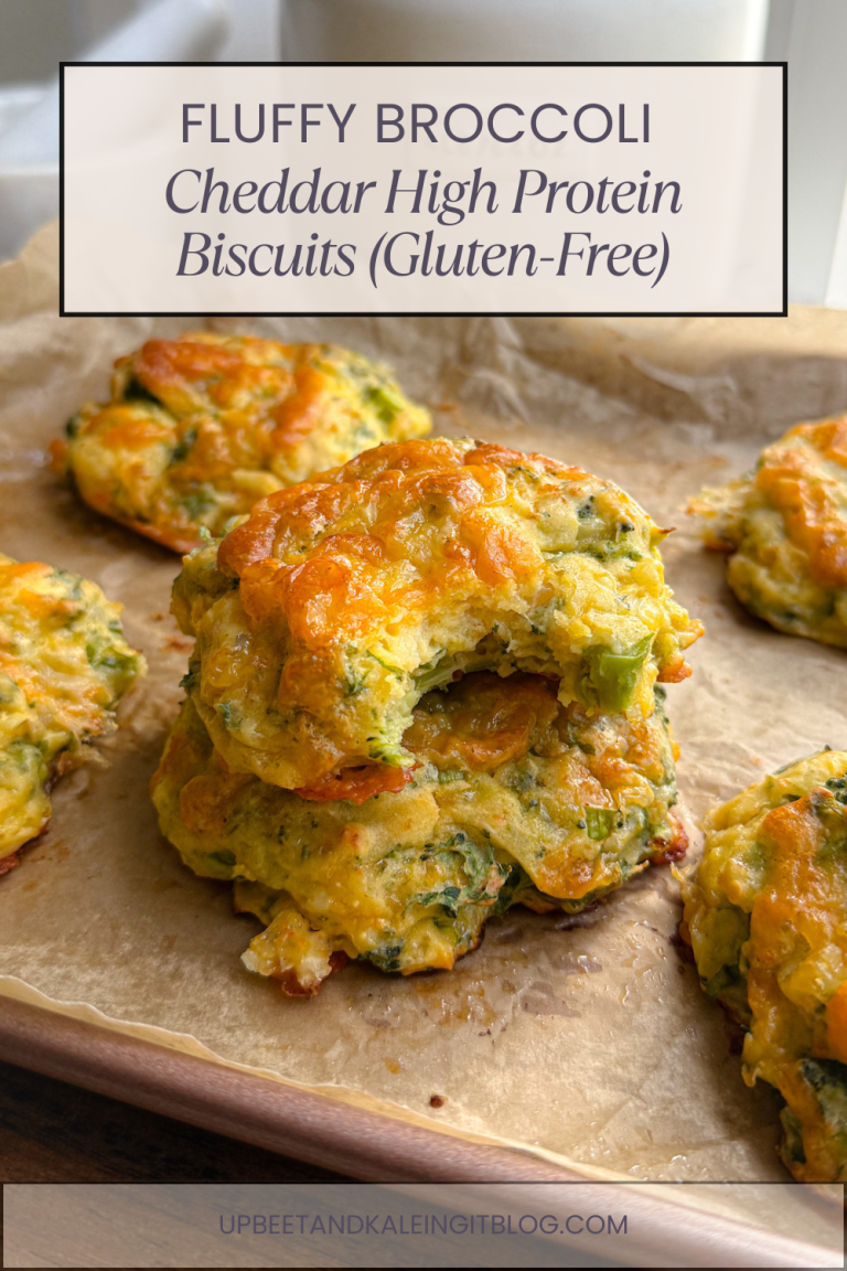 Fluffy Broccoli Fluffy Broccoli Cheddar High Protein Biscuits (Gluten-Free) - Upbeet ...